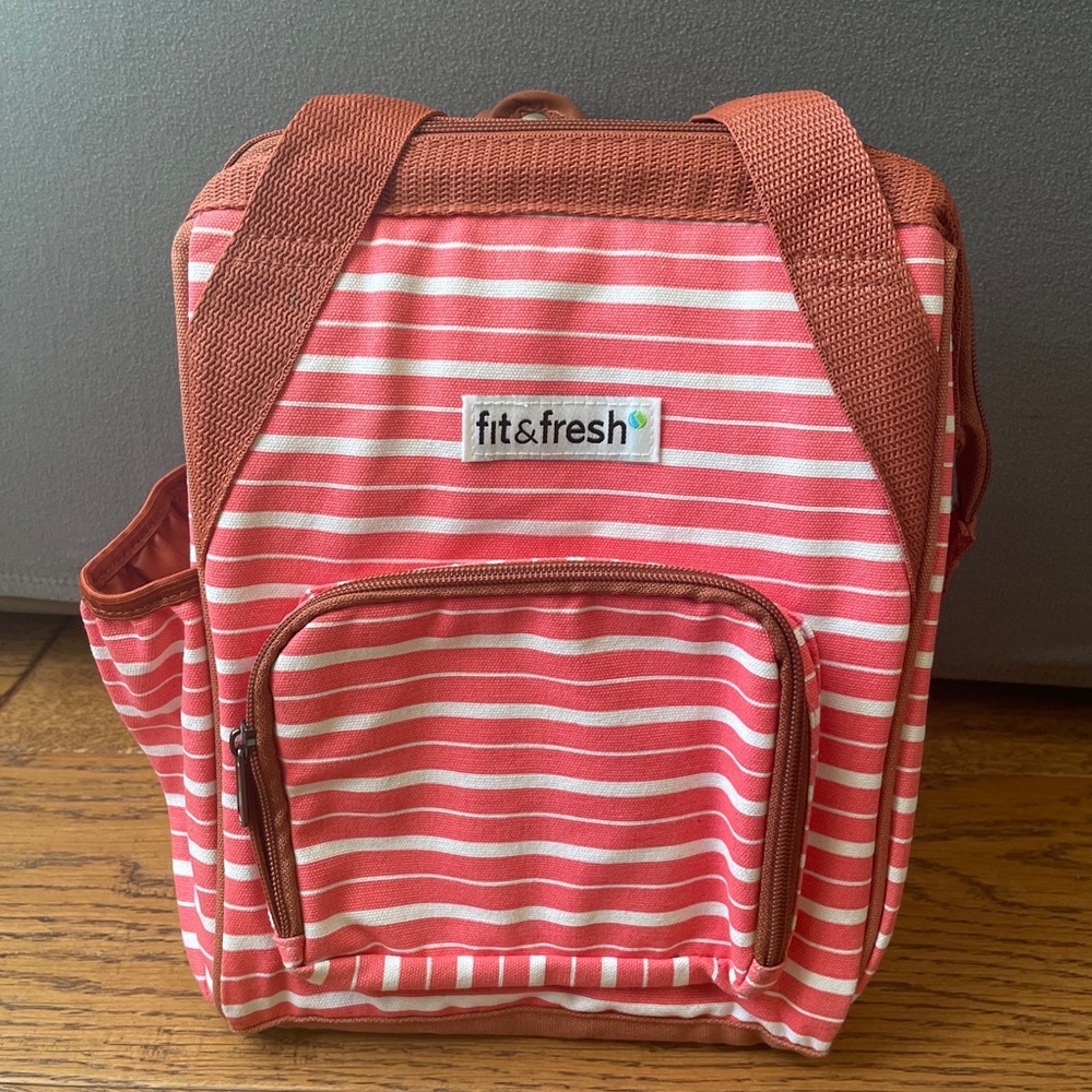 Fit & Fresh Backpack Insulated Lunch Bag